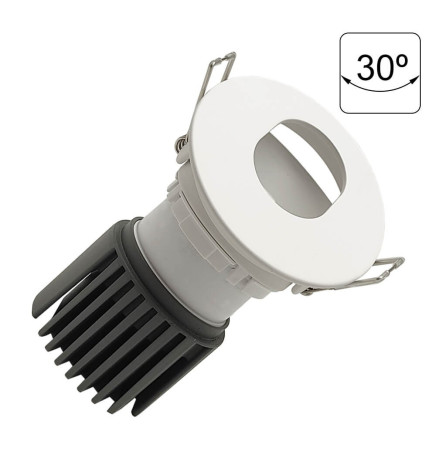 Encastré LED 15W - Orientable -BLANC TECHNIQUE - CRI+92 - UGR13