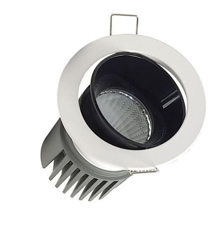 Encastré LED 15W - Orientable -BLANC - NOIR - CRI+92 - UGR13