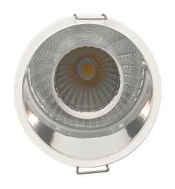 15W LED Downlight -  CHROME - CIRCULAR - CRI+92 - UGR13