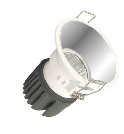 15W LED Downlight -  CHROME - CIRCULAR - CRI+92 - UGR13