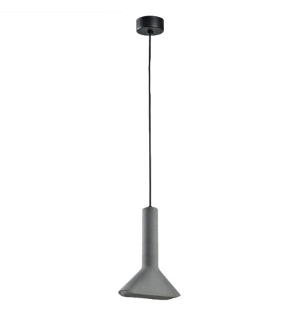 Lampada Sospensione - Rettangolare - DARK- Calcestruzzo - per E14 - IP65