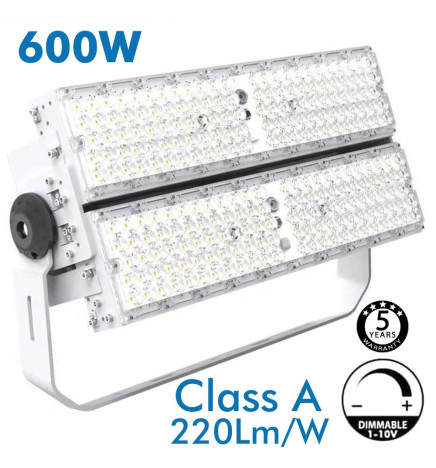 Proiettore LED 600W PHILIPS Xitanium - CORELMAX- 220Lm/W- CLASS A