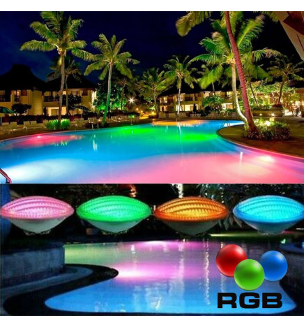 LED Lamp 45W PAR56 LED pool light - G53 - RGB