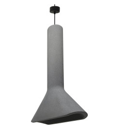 Lampada Sospensione - Rettangolare - DARK- Calcestruzzo - per E14 - IP65