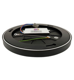 24W LED-loftlampe til overflade OSRAM Chip - NARVIK - sort