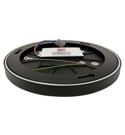 24W LED-loftlampe til overflade OSRAM Chip - NARVIK - sort