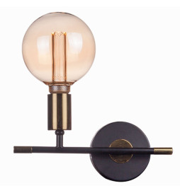 LED-Lampe - Modern - Bernsteinkristall - 4W - E27 - G125 - Dimmbar