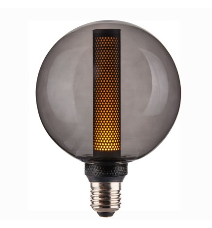 LED Bulb - Modern - Glass - Soft Smoke - 4W - E27 - G125