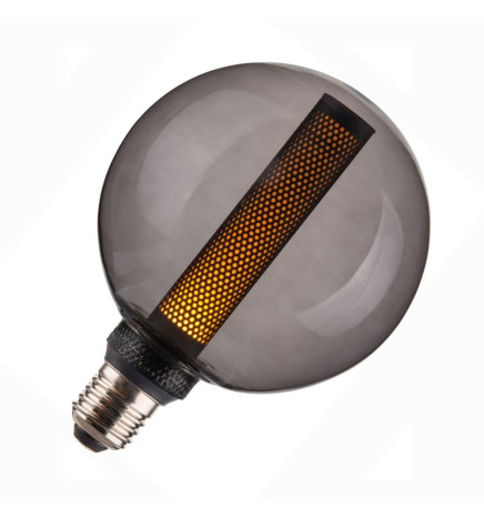 LED Bulb - Modern - Glass - Soft Smoke - 4W - E27 - G125