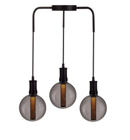 Lampadina LED - Moderna - Vetro - Fumo Morbido - 4W - E27 - G125