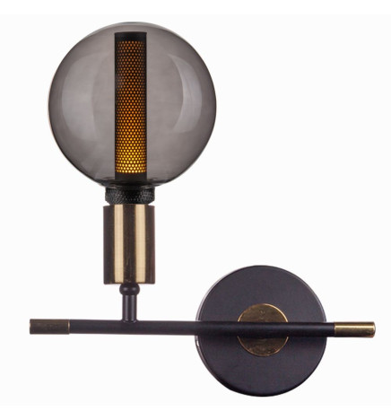 Lampadina LED - Moderna - Vetro - Fumo Morbido - 4W - E27 - G125