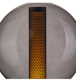 LED Bulb - Modern - Glass - Soft Smoke - 4W - E27 - G125