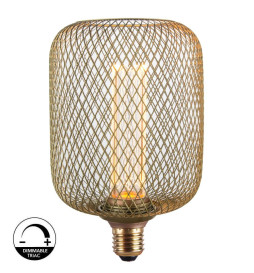 LED-Lampe - Modernes  GOLD Metall - 4W - E27 - Dimmbar
