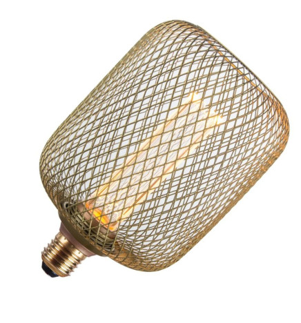 Lampadina LED - Metallo Moderno  GOLD - 4W - E27  - Dimmerabile