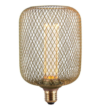 Lampadina LED - Metallo Moderno  GOLD - 4W - E27  - Dimmerabile