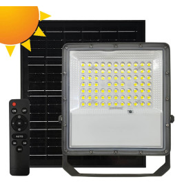 Solcelle LED Projektør Udendørs 200W - NEW AVANT - 5000K