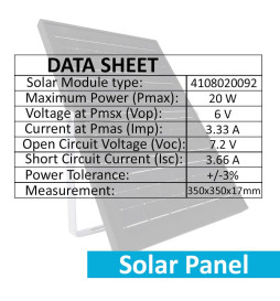 200W SOLAR LED Outdoor Floodlight - NEW AVANT - 5000K