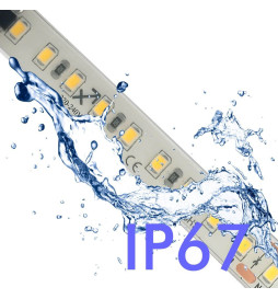 Striscia LED 220V | 120xLED/m | 20m | SMD2835 | 1450Lm/M | 14W/M | IP67 | Corte cada 10cm