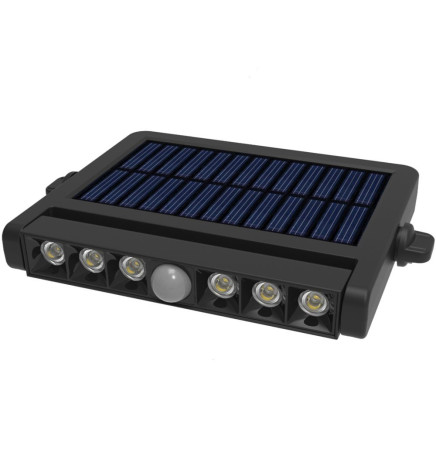 Adjustable Solar LED Spotlight - 5W - Motion sensor - 4000K