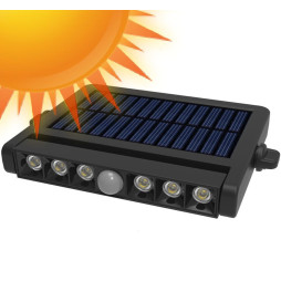 Adjustable Solar LED Spotlight - 5W - Motion sensor - 4000K