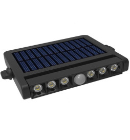 Adjustable Solar LED Spotlight - 5W - Motion sensor - 4000K
