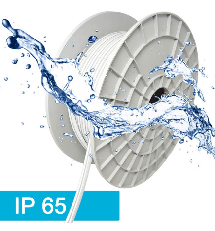 Néon LED flexible 24V - 10W/m - Bobine 50m - 6x12mm - VERT