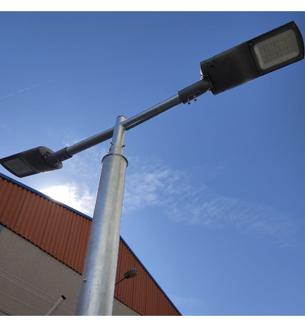 Cruceta de Acero de 2 Brazos - Acero Galvanizado
