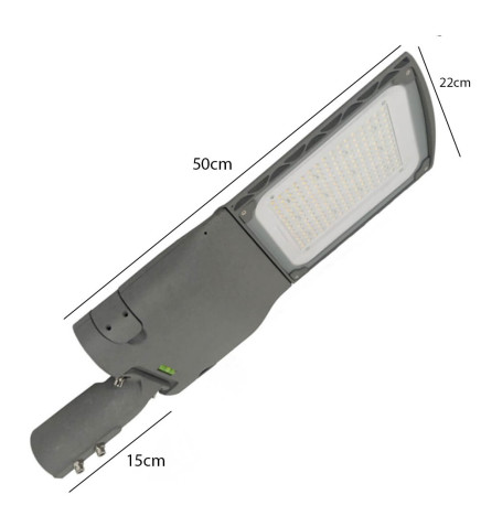 LED gatelys 100W CAPRI Philips Driver Programmerbar SMD5050 240Lm/W