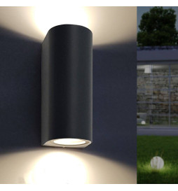 LED-vägglampa - IP54 - GU10