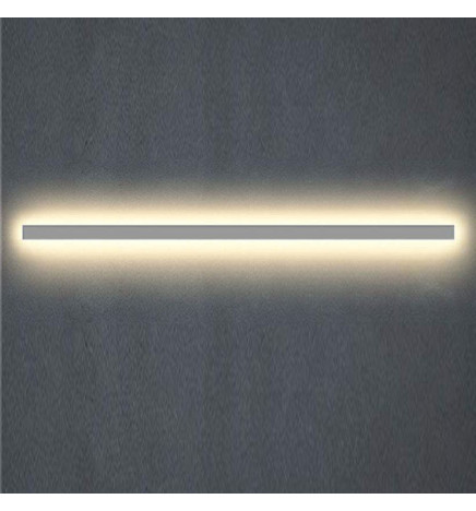 LED Wandleuchte Lineare - WASHINGTON GRAU - 0.44m - 0.94m - 1.44m - 1.94m - IP54