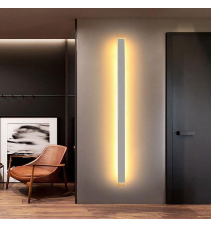 LED Wandleuchte Lineare - WASHINGTON GRAU - 0.44m - 0.94m - 1.44m - 1.94m - IP54