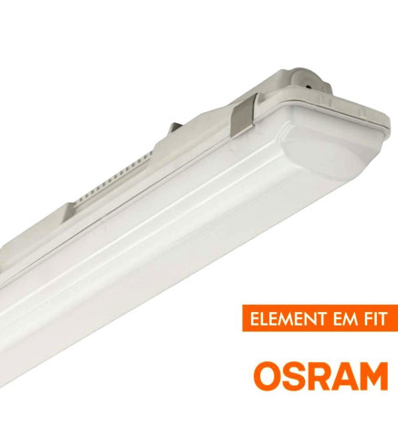 Vanntett integrert LED Armatur -  44W-38W-32W-25W -  OSRAM Driver - 150cm