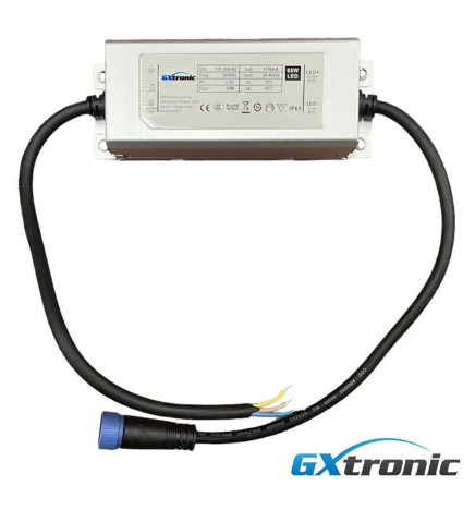 Driver for LED luminaire 65W - 1750mA  - IP65