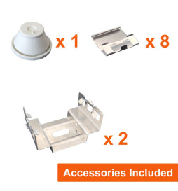Integrated-LED Tri-Proof Light - 35W-30W-25W-20W -  OSRAM Driver - 120cm