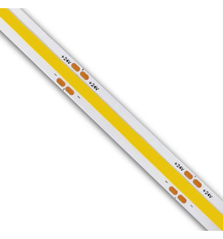 LED Strip COB 24V | 512 LED/m | 5m | FLIP CHIP | 1650Lm | 15W/M | CRI90 | IP20