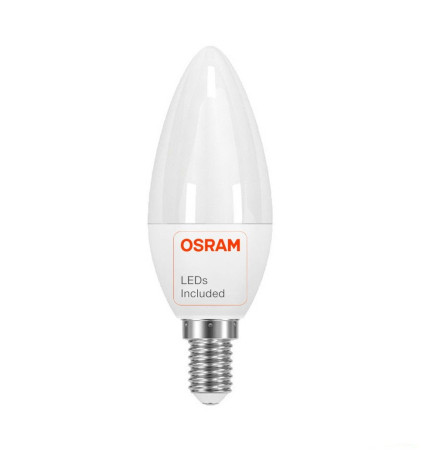 Lâmpada Vela LED 6W  E14 C37 180º - OSRAM Chip