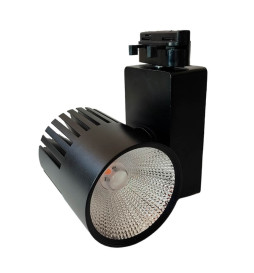 LED Tracklight 40W UPPSALA Black PHILIPS Driver single-phase rails - CRI+98