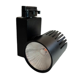 LED Tracklight 40W UPPSALA Black PHILIPS Driver single-phase rails - CRI+98