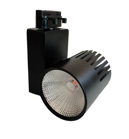 LED Tracklight 40W UPPSALA Black PHILIPS Driver single-phase rails - CRI+98