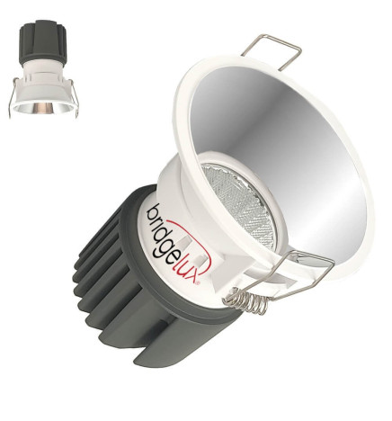 Encastré LED 15W - CHROME - CIRCULAIRE-  IRC+92 - UGR13