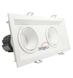Encastré LED 30W - Orientable -BLANC Double- CRI+92 - UGR13