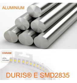 Placa Slim LED Circular 24W - UGR17 - OSRAM CHIP DURIS E 2835