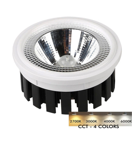 LED Lamp AR111 24W -22W - 20W -18W   CRI +92 - SELECTABLE LIGHT - CCT