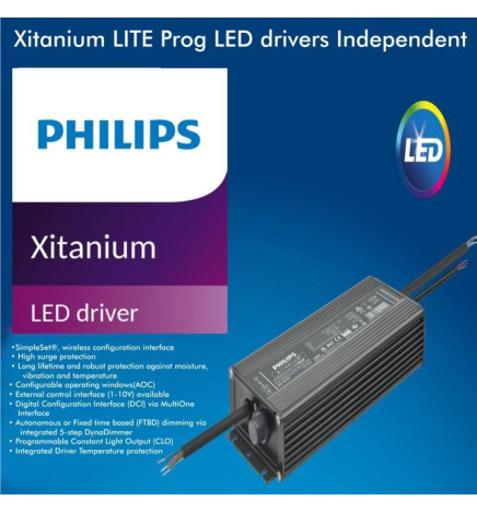 Projetor LED 1200W PHILIPS Xitanium - CORE MAX- 210Lm/W - CLASSE A