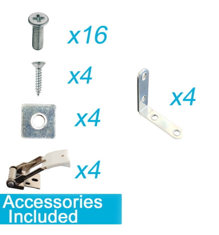 Cadre Encastré pour Panneaux LED 60x60cm