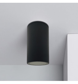 Deckenleuchte Aluminium Schwarz -GU10 LED - IP65