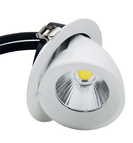 44W Round Adjustable LED Spotlight - IP20 - 24º - CCT