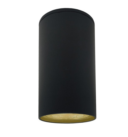Applique Soffitto Alluminio Nero - GU10 LED - IP65