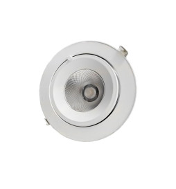 44W Round Adjustable LED Spotlight - IP20 - 24º - CCT