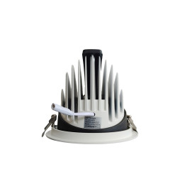 44W Round Adjustable LED Spotlight - IP20 - 24º - CCT